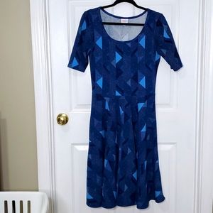 Women's LLR Nicole Dress Size Medium Blue